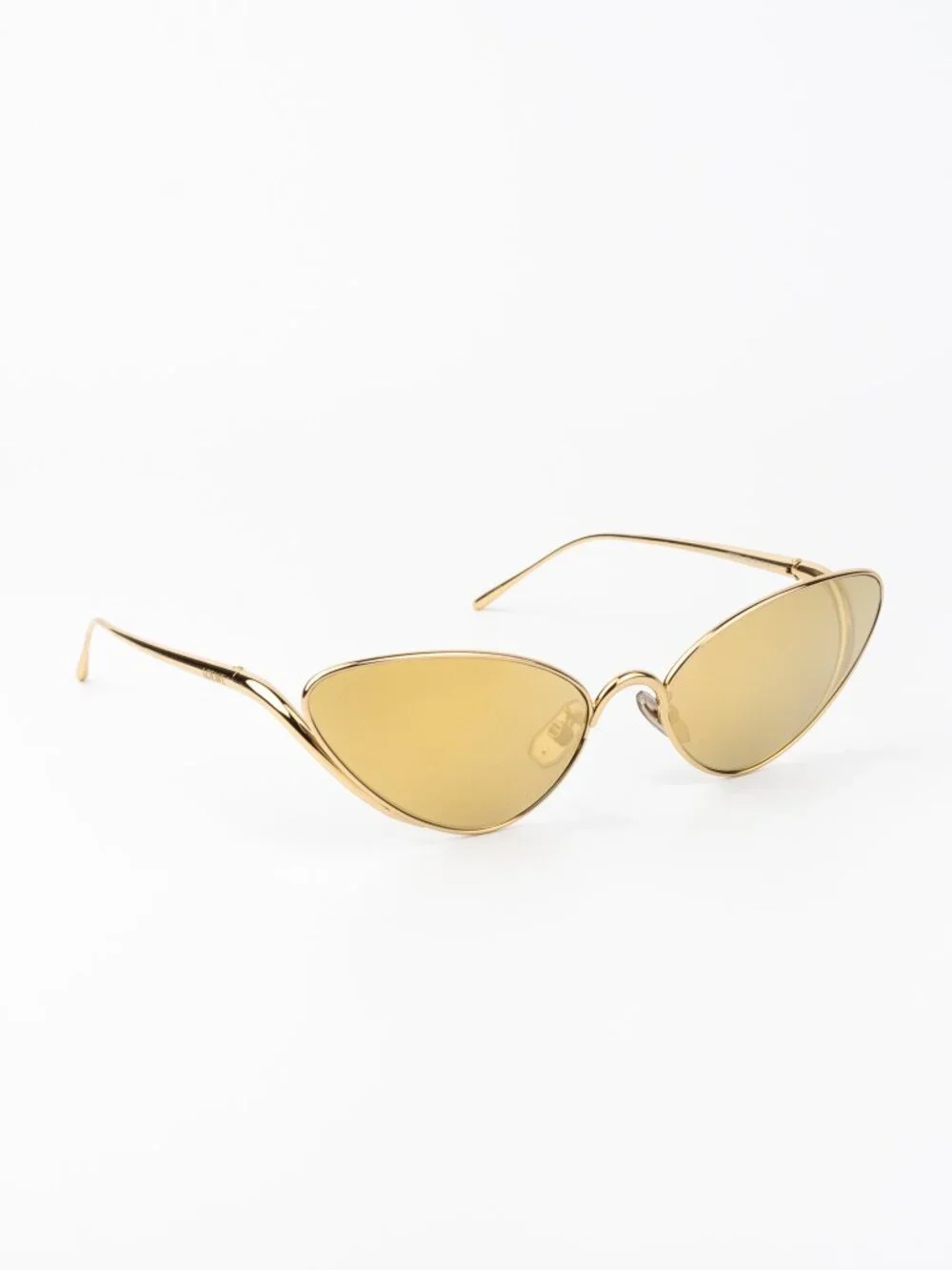 Loewe Women Sunglasses Endura Gold Cat Eye LW40179U 30G NEW AUTHENTIC